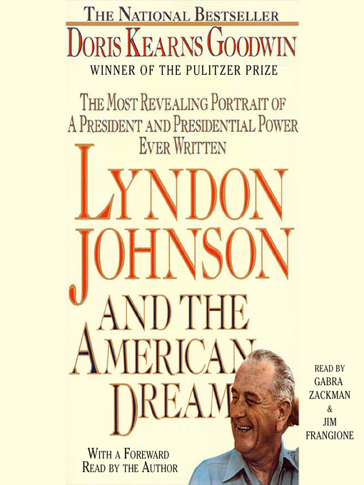 lyndon johnson and the american dream by doris kearns goodwin